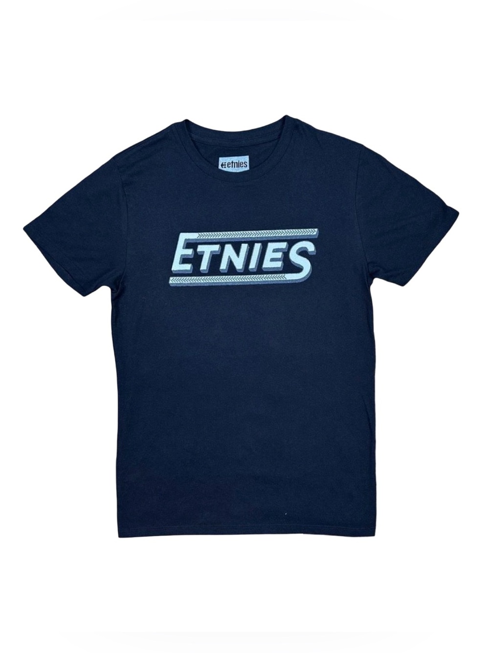 etnies Black Tread Tee - Size Small